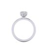 talia - engagement ring with platinum metal and radiant shape diamond