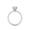 esme - engagement ring with platinum metal and marquise shape diamond