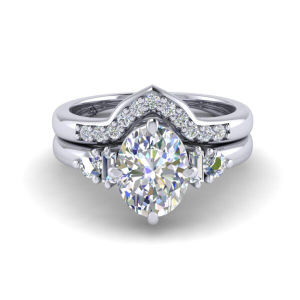 piera - engagement ring with platinum metal and oval shape diamond piera - engagement ring with platinum metal and oval shape diamond