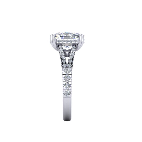 taylah - engagement ring with platinum metal and cushion shape diamond taylah - engagement ring with platinum metal and cushion shape diamond