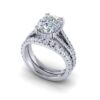 taylah - engagement ring with platinum metal and cushion shape diamond taylah - engagement ring with platinum metal and cushion shape diamond