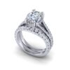 abbey - engagement ring with platinum metal and oval shape diamond abbey - engagement ring with platinum metal and oval shape diamond