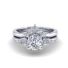 peta - engagement ring with platinum metal and round shape diamond peta - engagement ring with platinum metal and round shape diamond