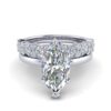 vera - engagement ring with platinum metal and marquise shape diamond vera - engagement ring with platinum metal and marquise shape diamond