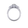 abigail - engagement ring with platinum metal and oval shape diamond abigail - engagement ring with platinum metal and oval shape diamond