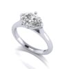 kiara - engagement ring with platinum metal and oval shape diamond kiara - engagement ring with platinum metal and oval shape diamond