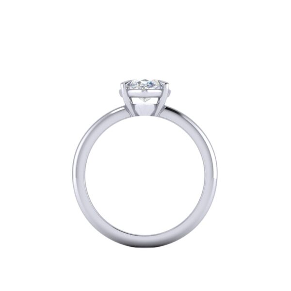 inka - engagement ring with platinum metal and marquise shape diamond inka - engagement ring with platinum metal and marquise shape diamond