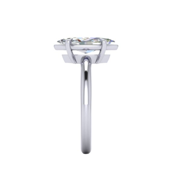 inka - engagement ring with platinum metal and marquise shape diamond inka - engagement ring with platinum metal and marquise shape diamond