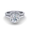 annie - engagement ring with platinum metal and round shape diamond annie - engagement ring with platinum metal and round shape diamond