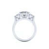 kylie - engagement ring with platinum metal and cushion shape diamond kylie - engagement ring with platinum metal and cushion shape diamond