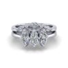 aaliyah - engagement ring with platinum metal and marquise shape diamond aaliyah - engagement ring with platinum metal and marquise shape diamond