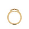 kristine - engagement ring with 14k yellow gold metal and marquise shape diamond