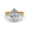 tia - engagement ring with 14k yellow gold metal and marquise shape diamond tia - engagement ring with 14k yellow gold metal and marquise shape diamond